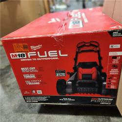 NEW- M18 FUEL Brushless Cordless 21 in. Walk Behind Dual Battery Self-Propelled Mower W/(2) 12.0Ah Battery and Rapid Charger