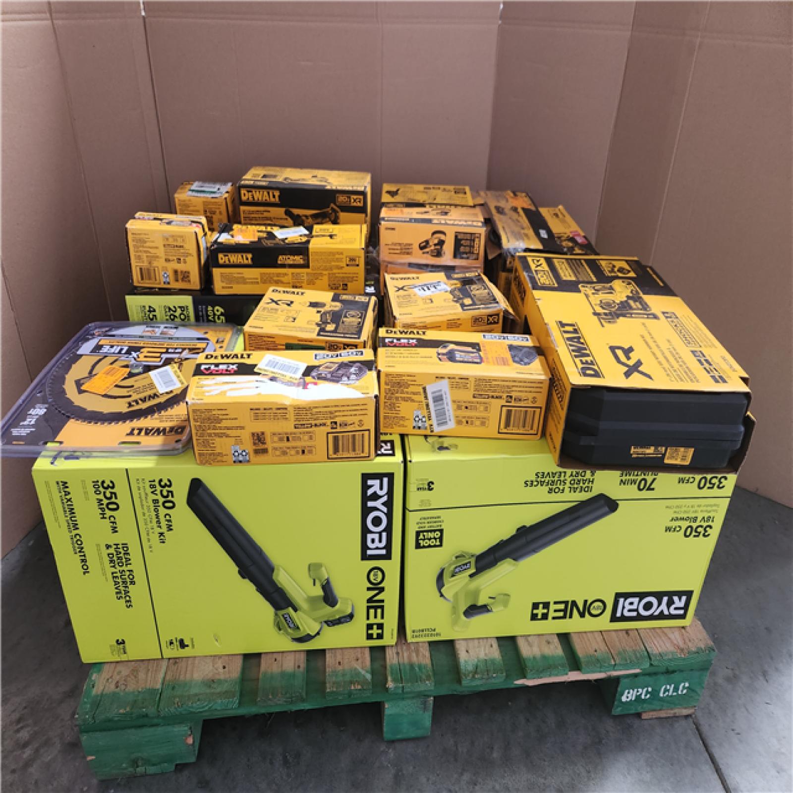 CALIFORNIA AS-IS TOOL PALLET