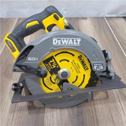 AS-IS DeWALT Flexvolt Max 7-1/4  60V Brushless Circular Saw DCS578B