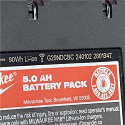 AS-IS Milwaukee FUEL 18V Lithium-Ion Brushless Cordless Hammer Drill and Impact Driver Combo Kit