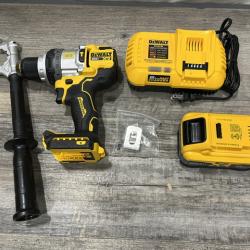AS-IS DEWALT 20V XR Lithium-Ion Cordless Hammer Drill Kit