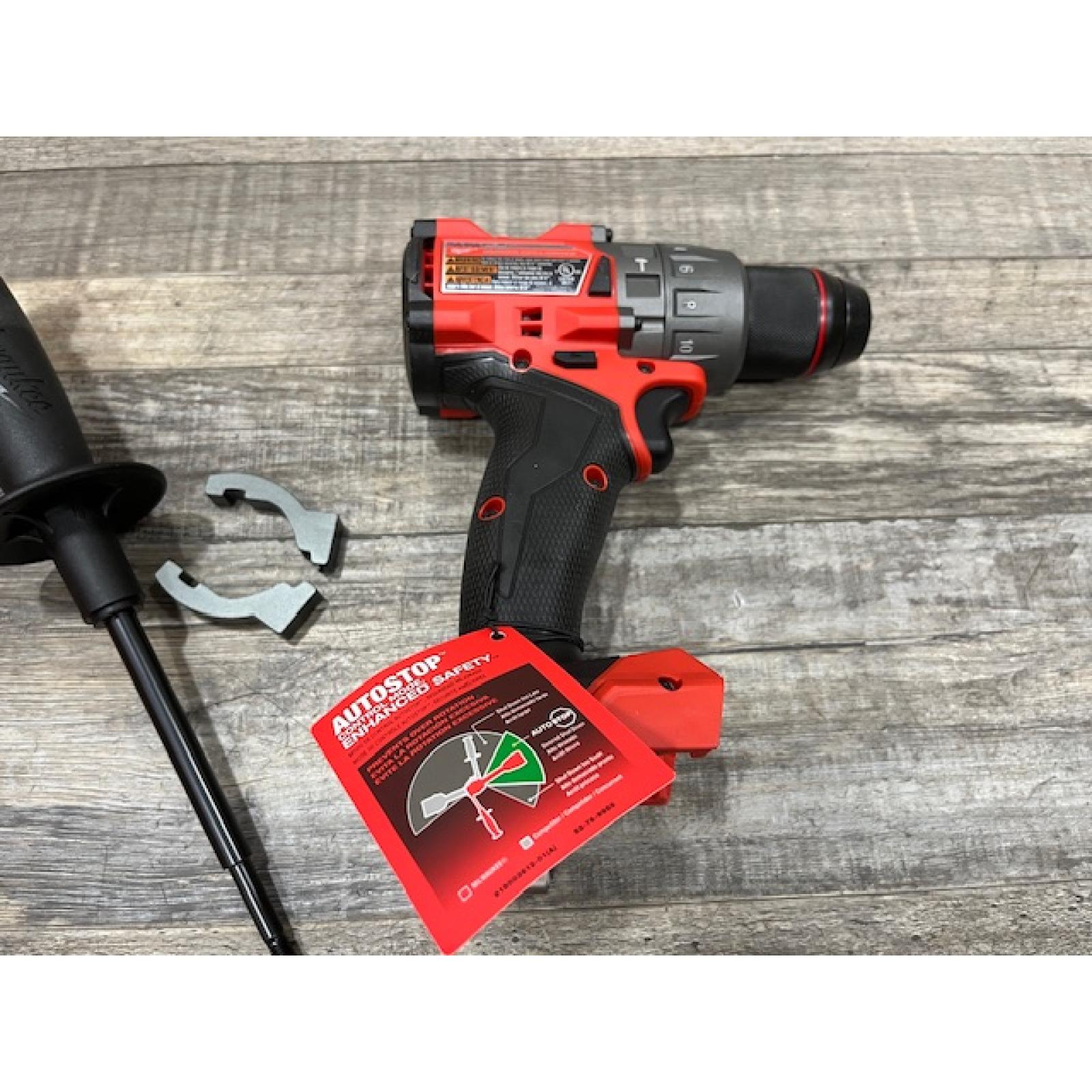 AS-IS Milwaukee FUEL 18V Lithium-Ion Brushless Cordless 1/2 in. Hammer Drill/Driver (Tool-Only)