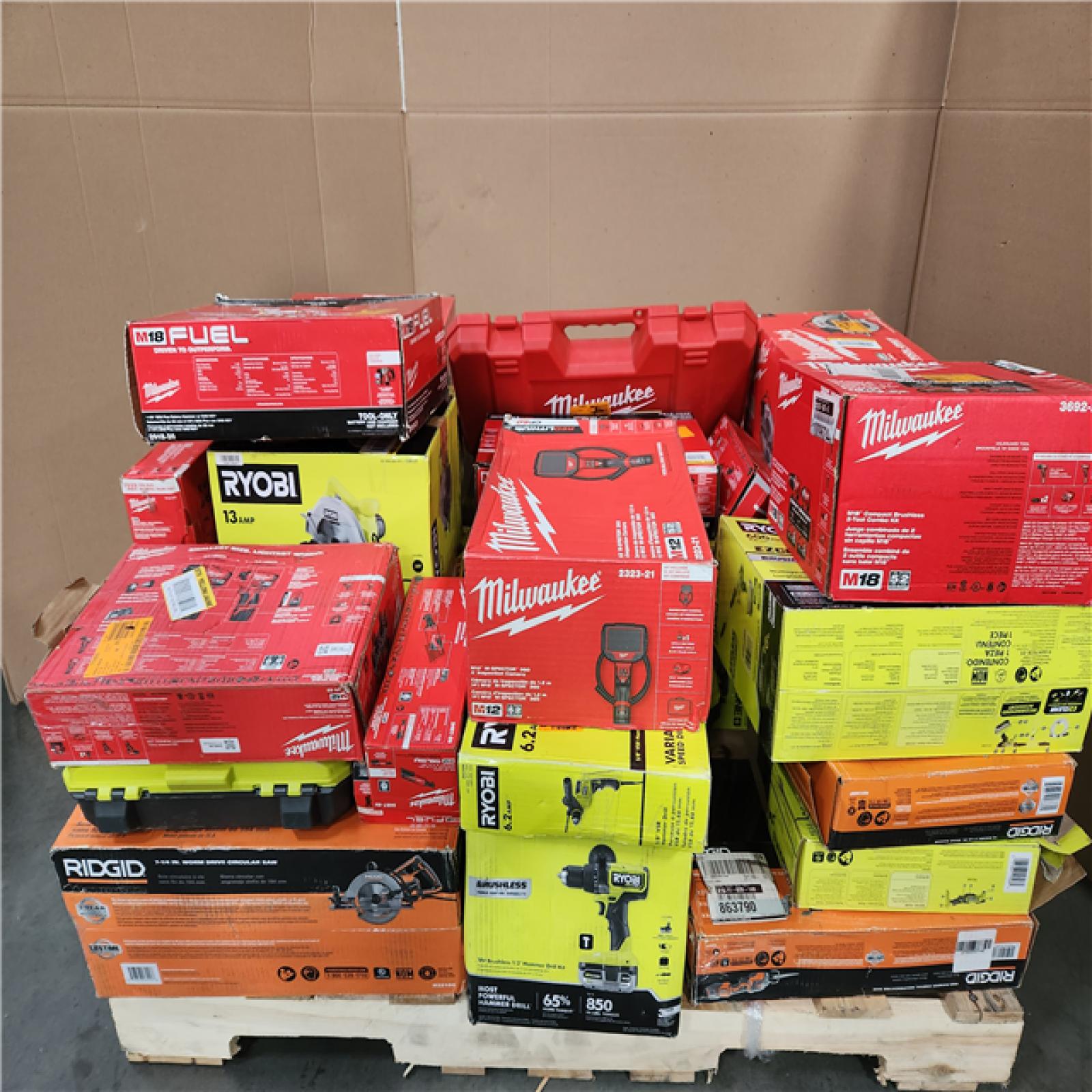 CALIFORNIA AS -IS  TOOL PALLET