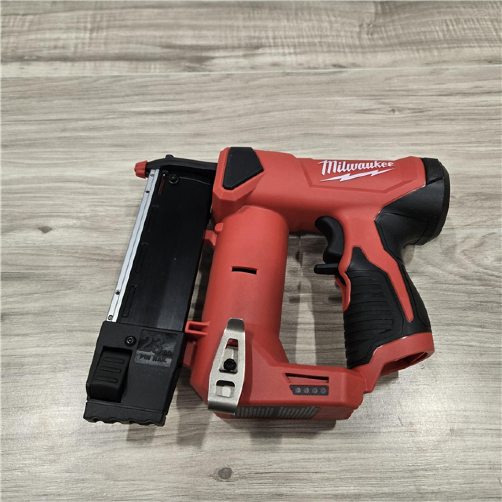 LIKE NEW! - Milwaukee 2540-20 12V 23 Gauge Cordless Pin Nailer (Tool Only)
