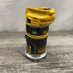 AS-IS DEWALT 20V MAX XR Cordless Brushless Fixed Base Compact Router (Tool Only)