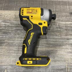AS-IS DEWALT Atomic 20V Max Lithium-Ion Brushless Cordless Compact 1/4 in. Impact Driver Kit