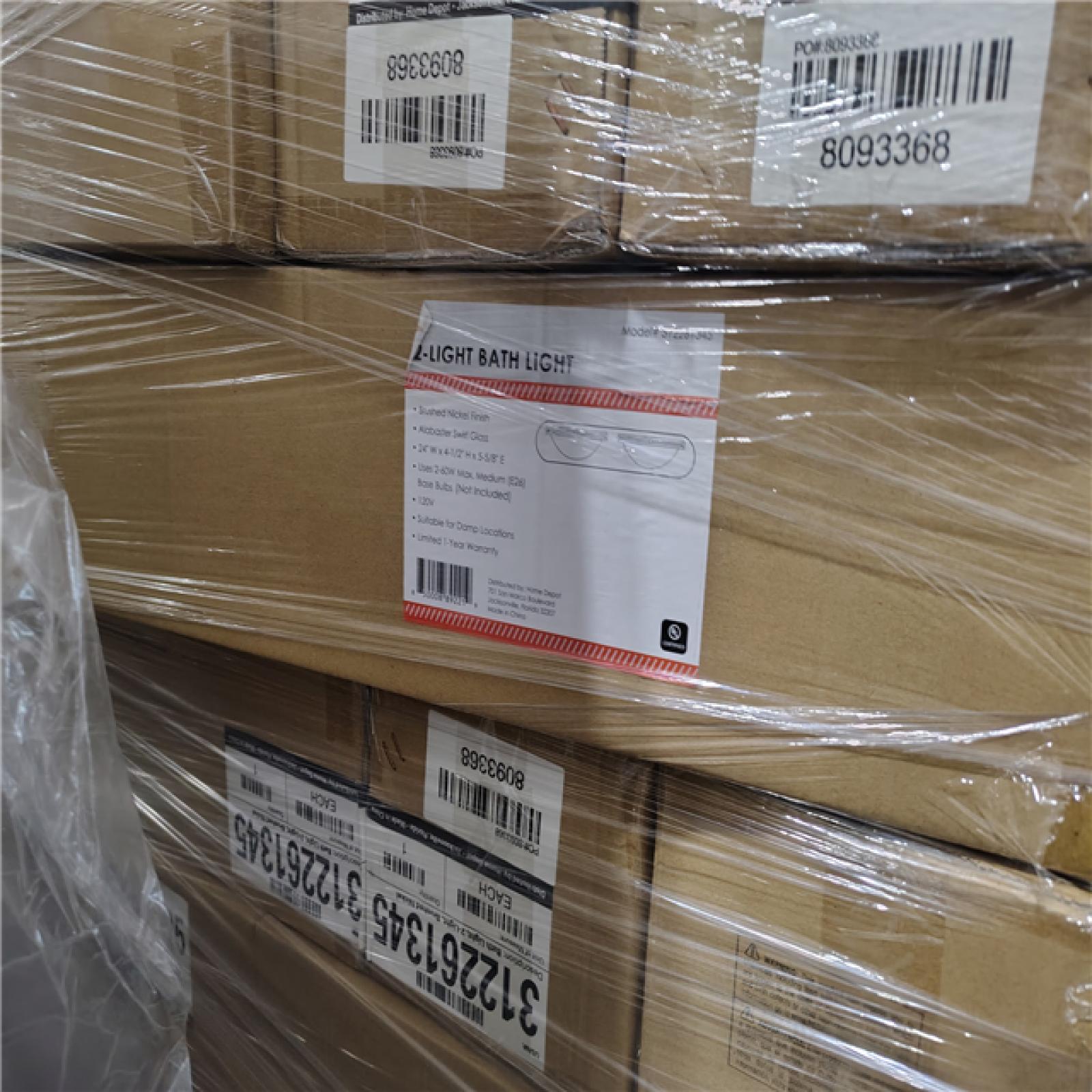 Pittston HD PRO TRUCKLOAD Lighting  HVAC  and MORE (26 PALLETS)