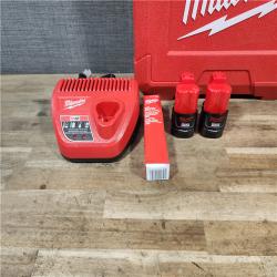 HOUSTON LOCATION - AS-IS M12 12-Volt Lithium-Ion Cordless PEX Expansion Tool Kit with (2) 1.5 Ah Batteries  (3) Expansion Heads and Hard Case