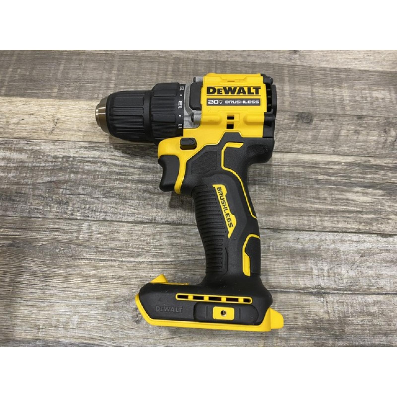 AS-IS DEWALT Atomic 20V Lithium-Ion Cordless Compact 1/2 in. Drill/Driver Kit
