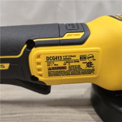 AS-IS DeWalt 20V MAX XR Lithium-Ion Cordless 4-1/2 in. Small Angle Grinder (Tool-Only)