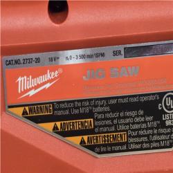 AS-IS Milwaukee FUEL 18V Lithium-Ion Brushless Cordless Jig Saw (Tool-Only)