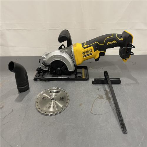 AS-IS - DEWALT ATOMIC 20V MAX Cordless Brushless 4-1/2 in. Circular Saw
