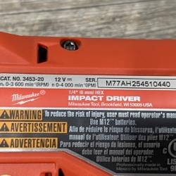 AS-IS Milwaukee FUEL 12-Volt Lithium-Ion Brushless Cordless Hammer Drill and Impact Driver Combo Kit