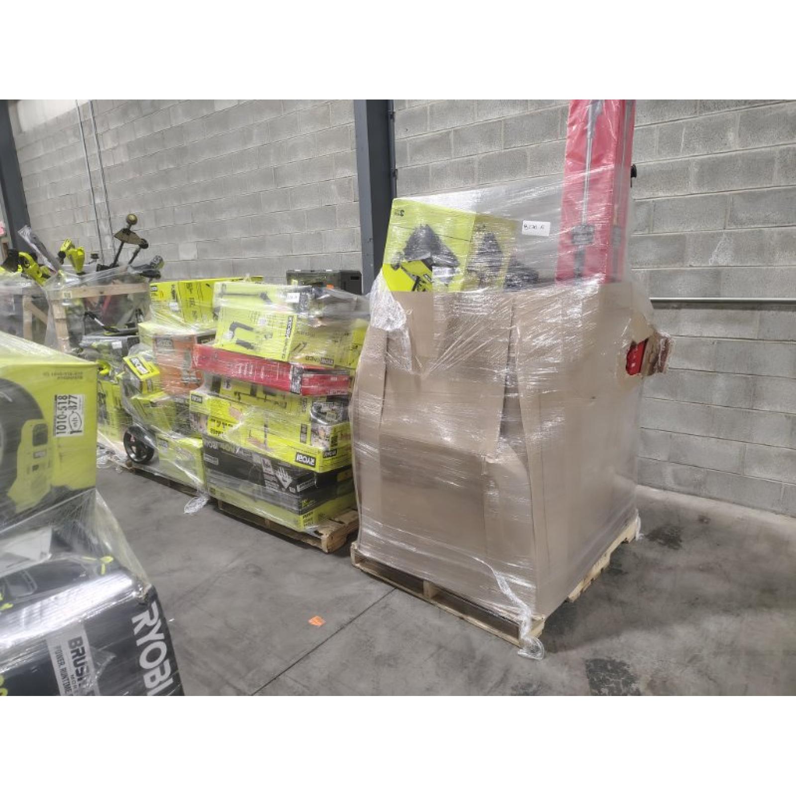 Pittston Location As-Is Power Tools Partial Truckload (13 Pallets) 8270-A
