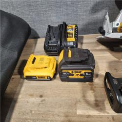 HOUSTON LOCATION - AS-IS DEWALT 20-Volt MAX Lithium-Ion Cordless 7-Tool Combo Kit with 2.0 Ah Battery, 5.0 Ah Battery and Charger