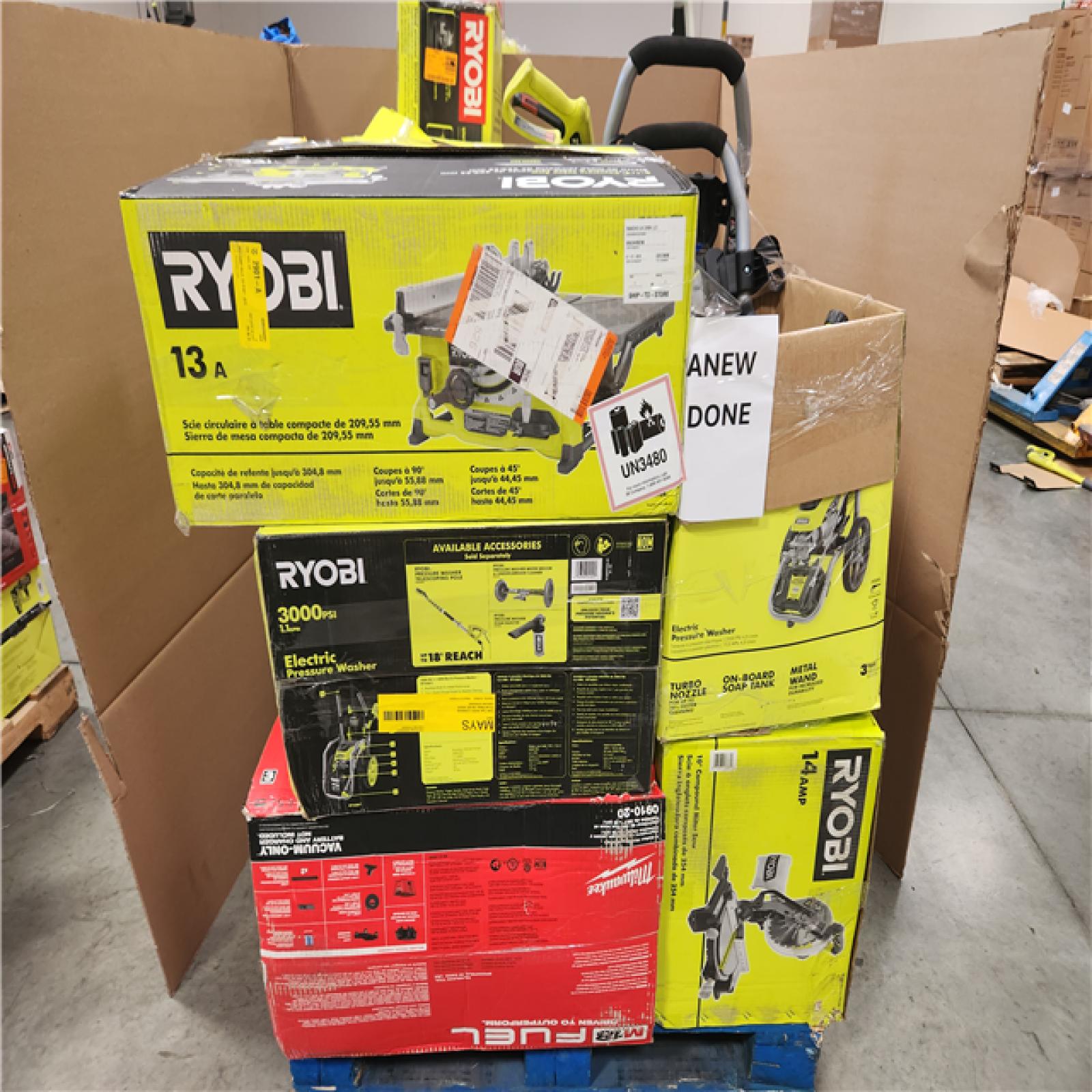 California AS-IS TOOL PALLET