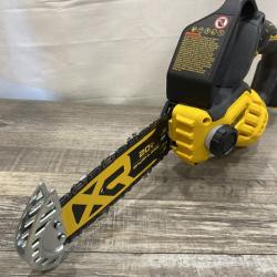 AS-IS DEWALT 20V MAX 8 in. Brushless Cordless Battery Powered Pruning Chainsaw (Tool Only)