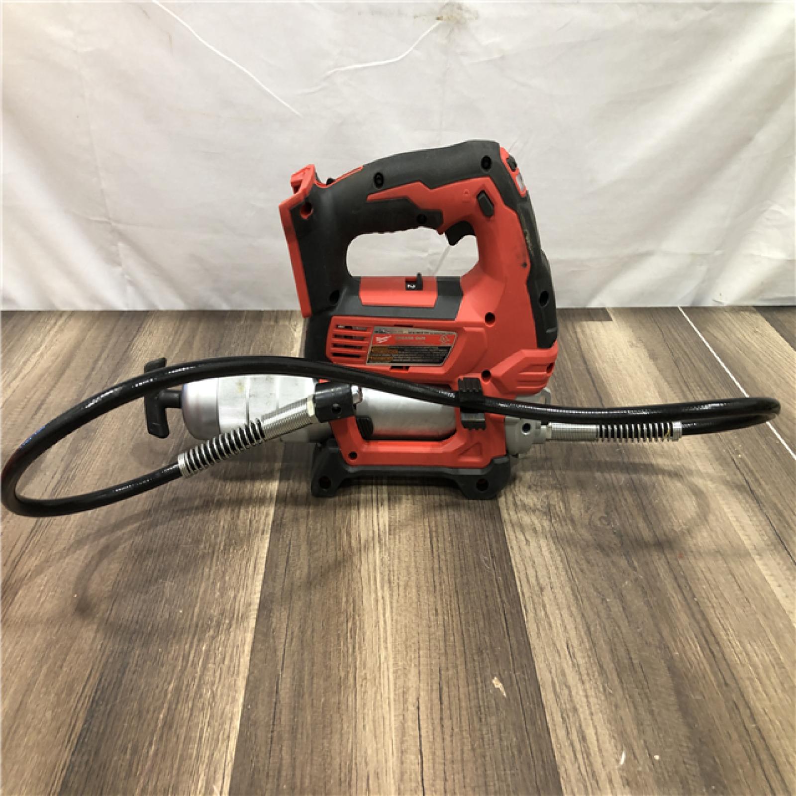 AS-IS Milwaukee M18 18V Lithium-Ion Cordless Grease Gun 2-Speed (Tool-Only)