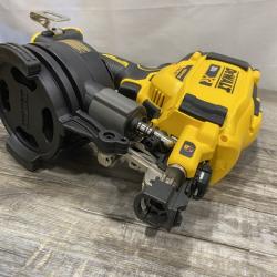 AS-IS DEWALT 20V MAX 15-Degree Electric Cordless Roofing Nailer (Tool Only)