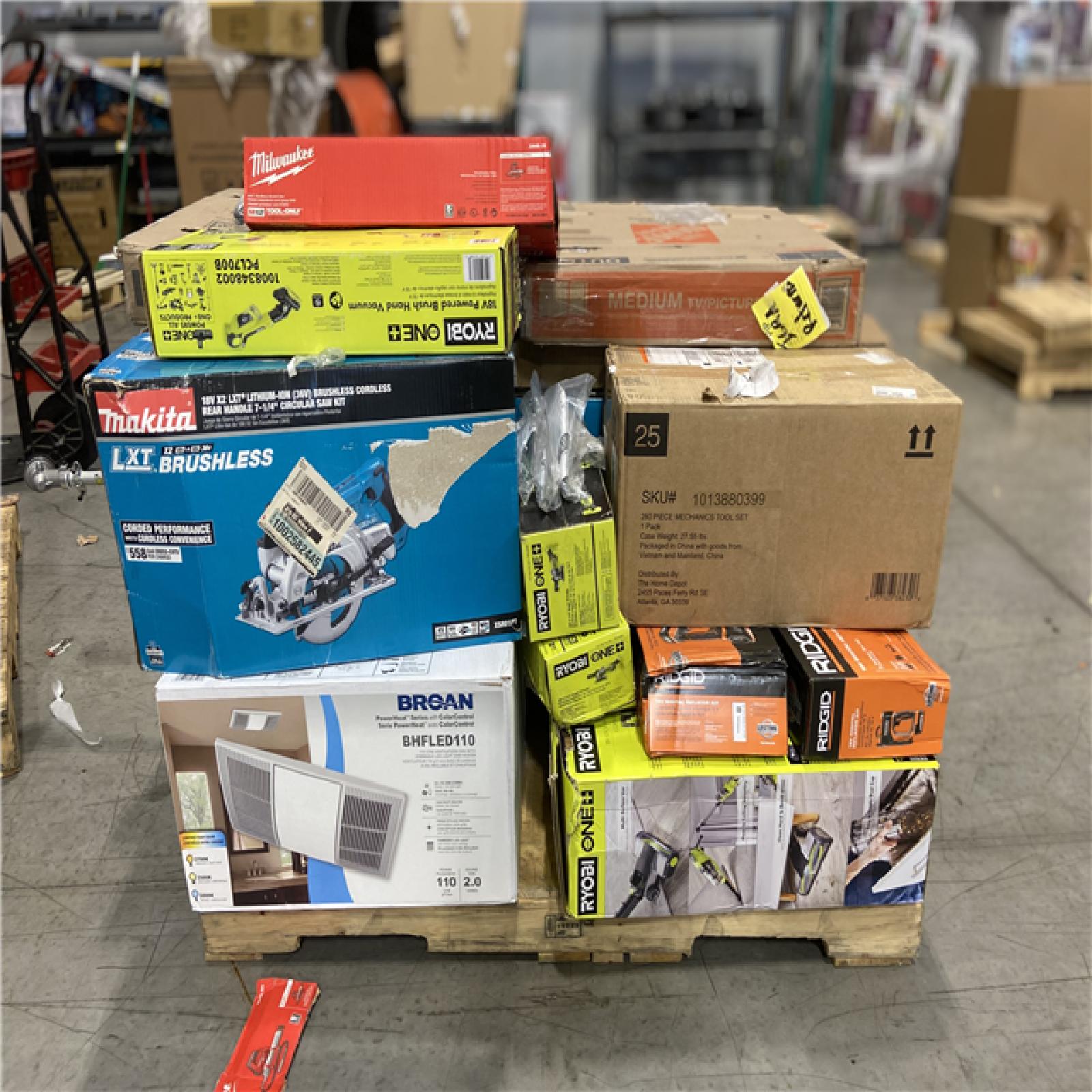 DALLAS LOCATION - AS-IS HOME IMPROVEMENT PALLET