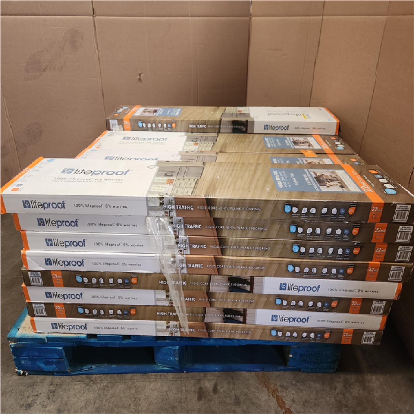 Phoenix NEW Lifeproof Cashiers Oak 22 MIL x 8.98 in. W x 48.03 in. L Waterproof Click Lock Vinyl Tile Flooring (628 sq. ft. /30 case)