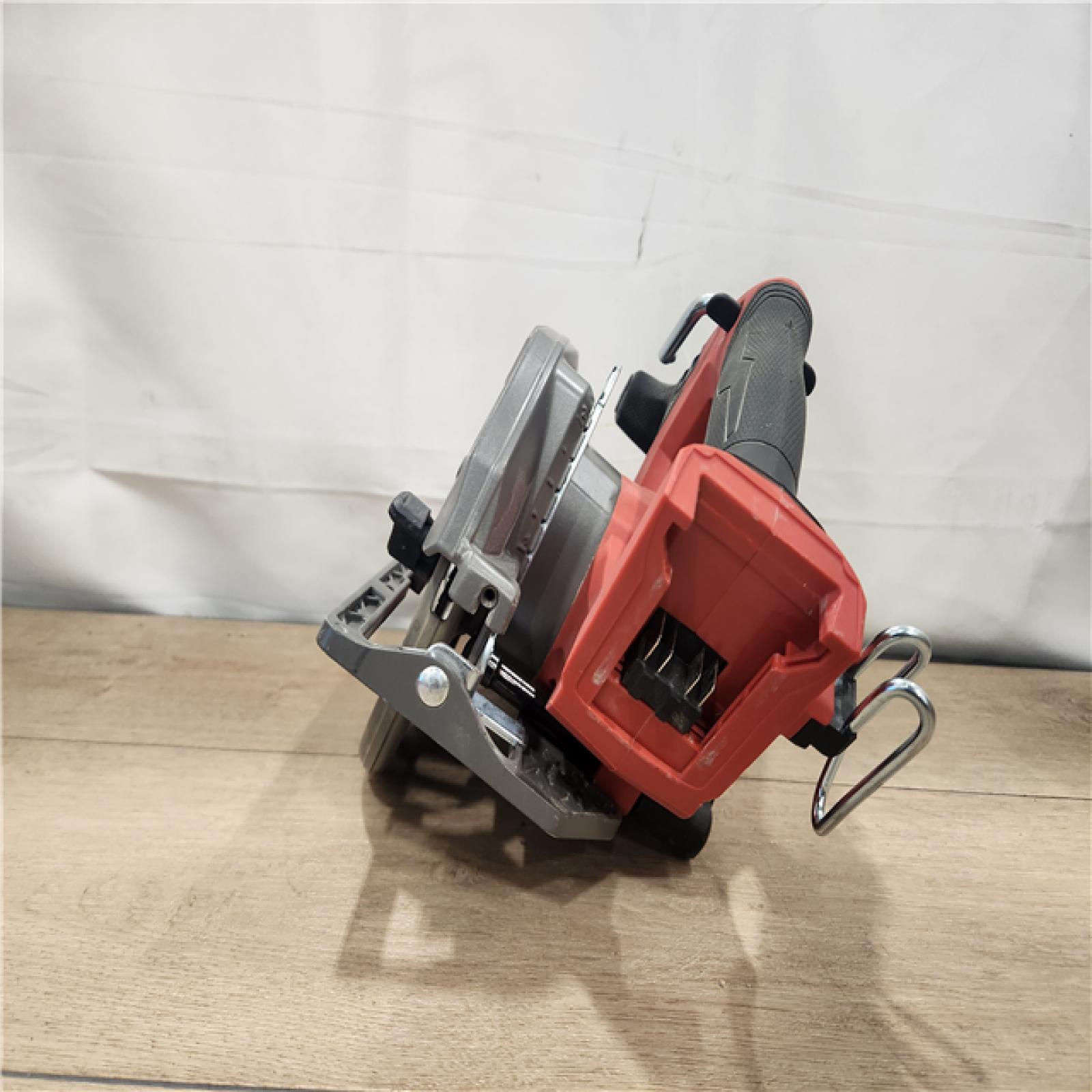 AS-IS- Milwaukee FUEL 18V Lithium-Ion Brushless Cordless 6-1/2 in. Circular Saw (Tool-Only)