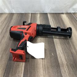 AS-IS Milwaukee 18-Volt Lithium-Ion Cordless 10 oz. Caulk and Adhesive Gun (Tool-Only)