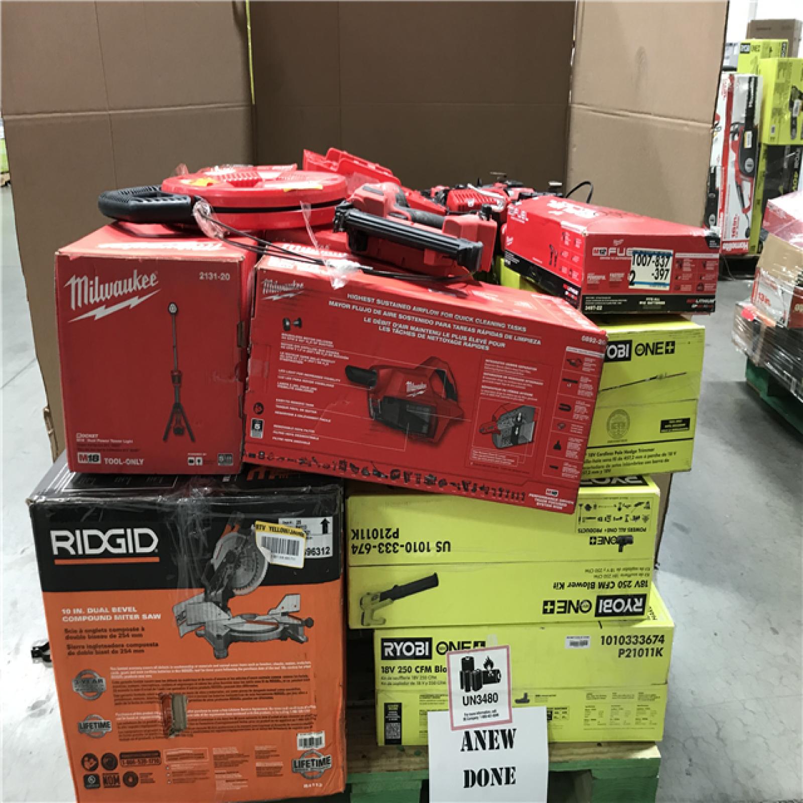 CALIFORNIA AS-IS TOOL PALLET