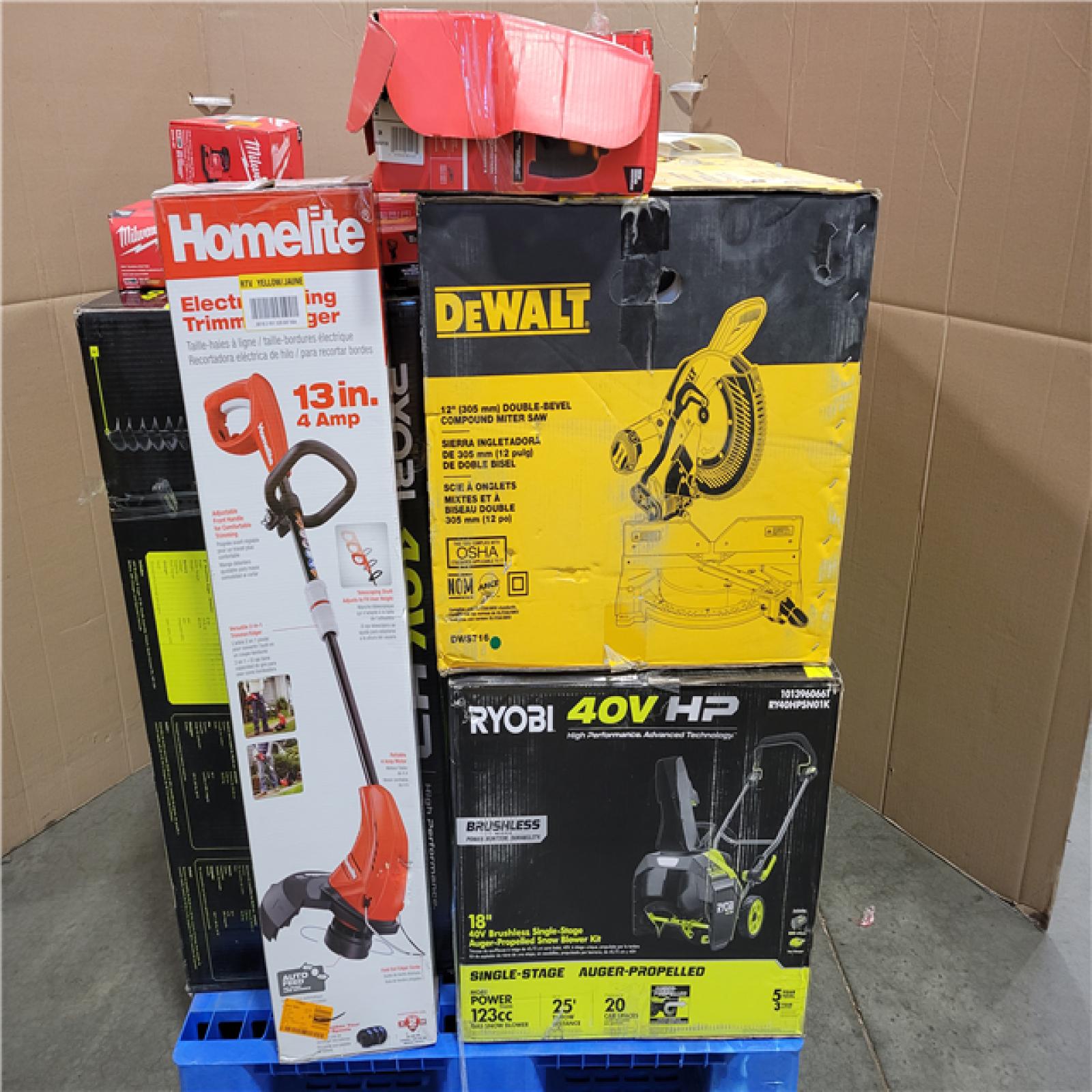 CALIFORNIA AS-IS TOOL PALLET