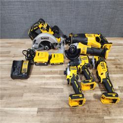 HOUSTON LOCATION - AS - IS DEWALT 20V MAX Lithium-Ion Cordless 6-Tool Combo Kit