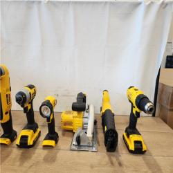 AS-IS- DEWALT 20V MAX Lithium-Ion Cordless 9-Tool Combo Kit
