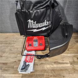 HOUSTON LOCATION - AS-IS Milwaukee M18 FUEL Brushless Cordless 21 in. Walk Behind Dual Battery Self-Propelled Mower Kit W/ CHARGER
