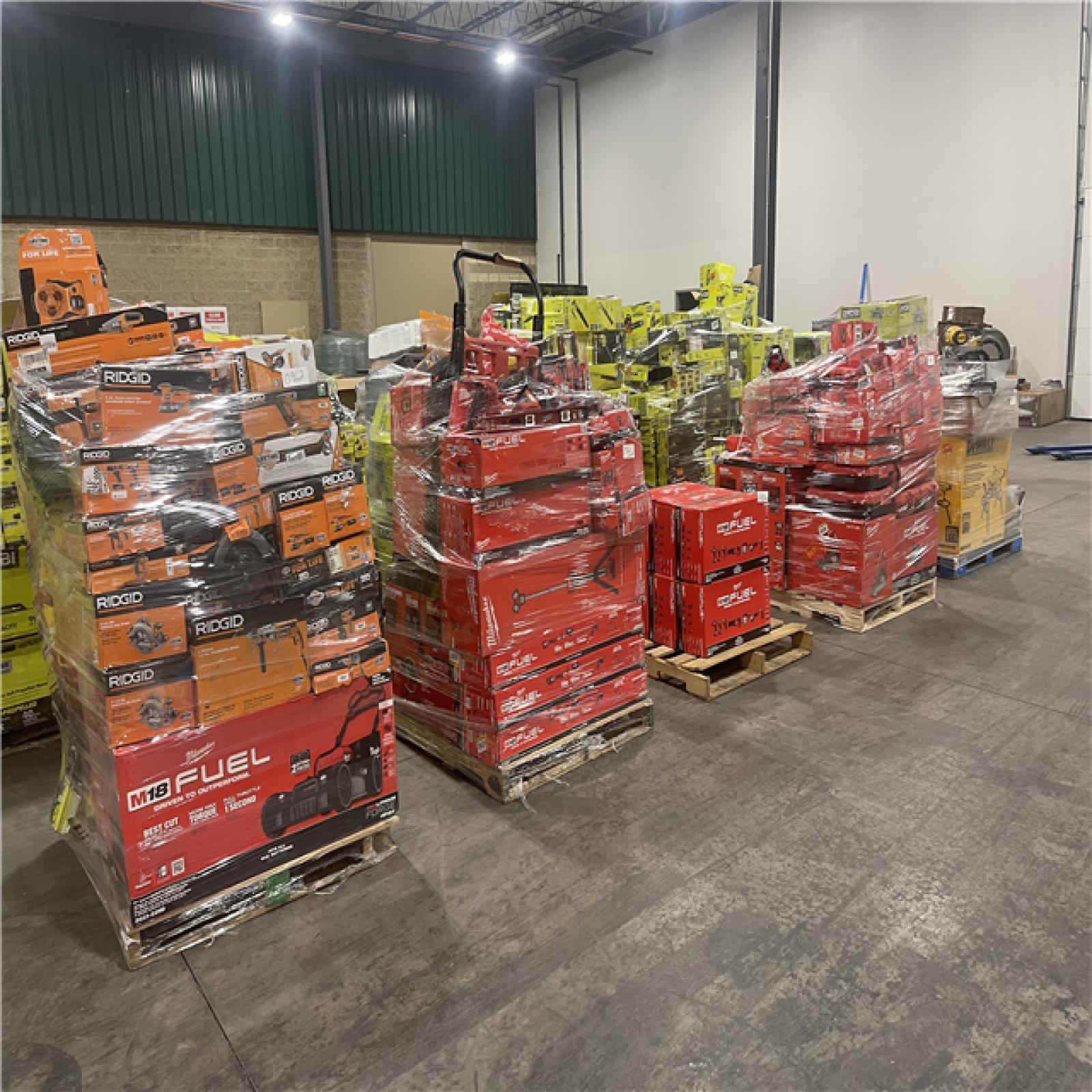 Pittston Location As-IS Power Tools Truckload (25 Pallets) 0926-A