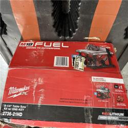 California AS-IS Milwaukee 8-1/4 Table Saw  Includs (1) Battery & Charger