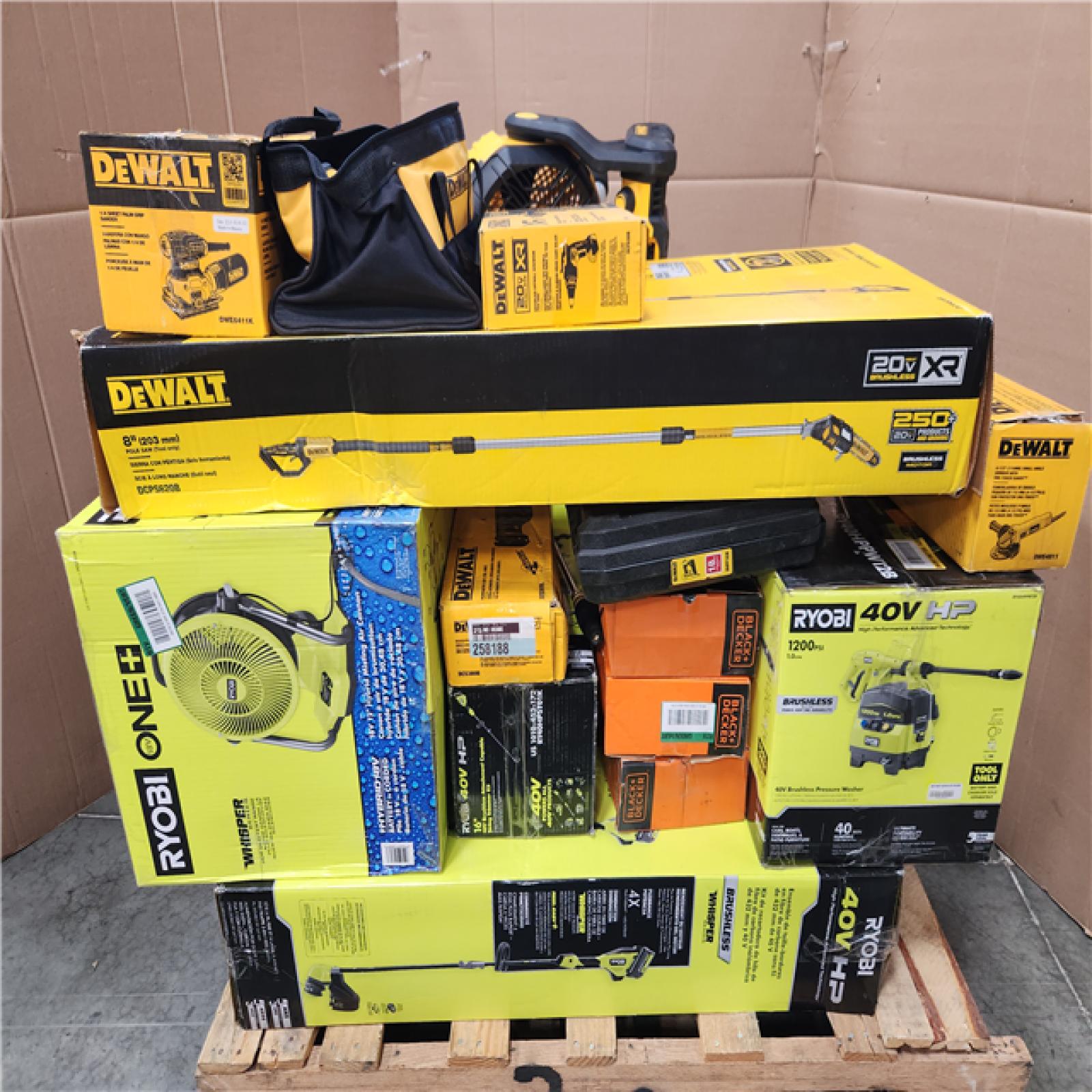 CALIFORNIA AS-IS TOOL PALLET