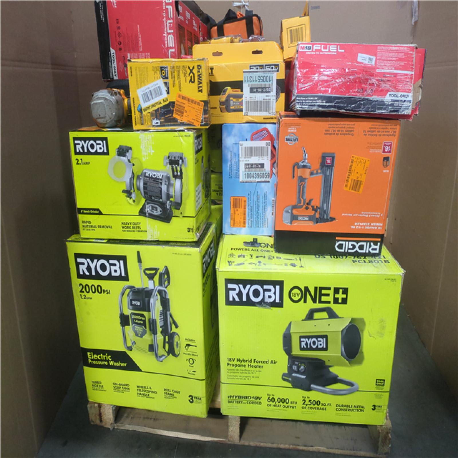 CALIFORNIA AS-IS TOOL PALLET