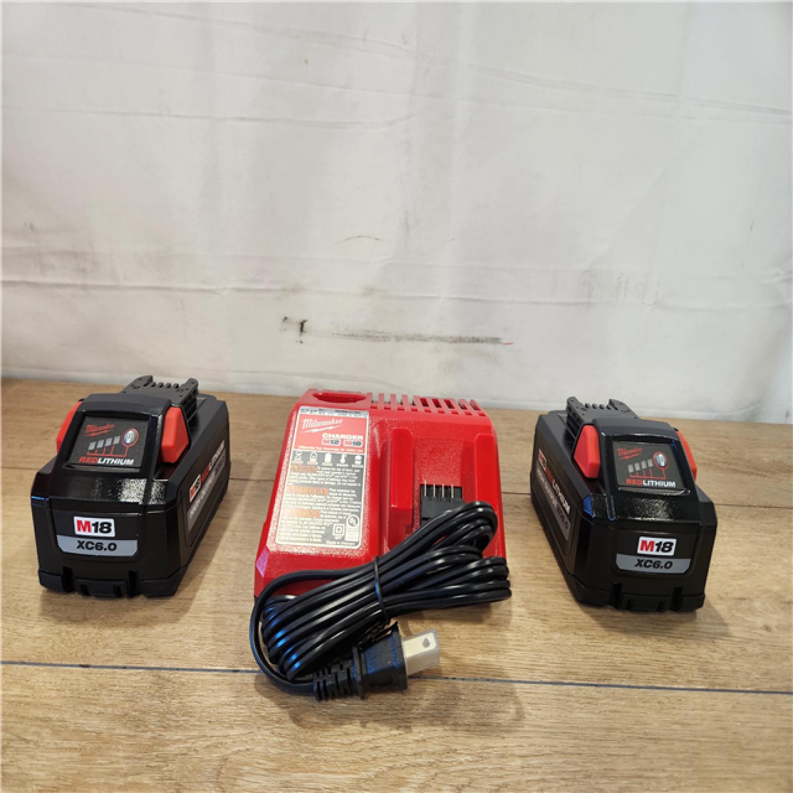 AS-IS- Milwaukee 18-Volt Lithium-Ion High Output Starter Kit