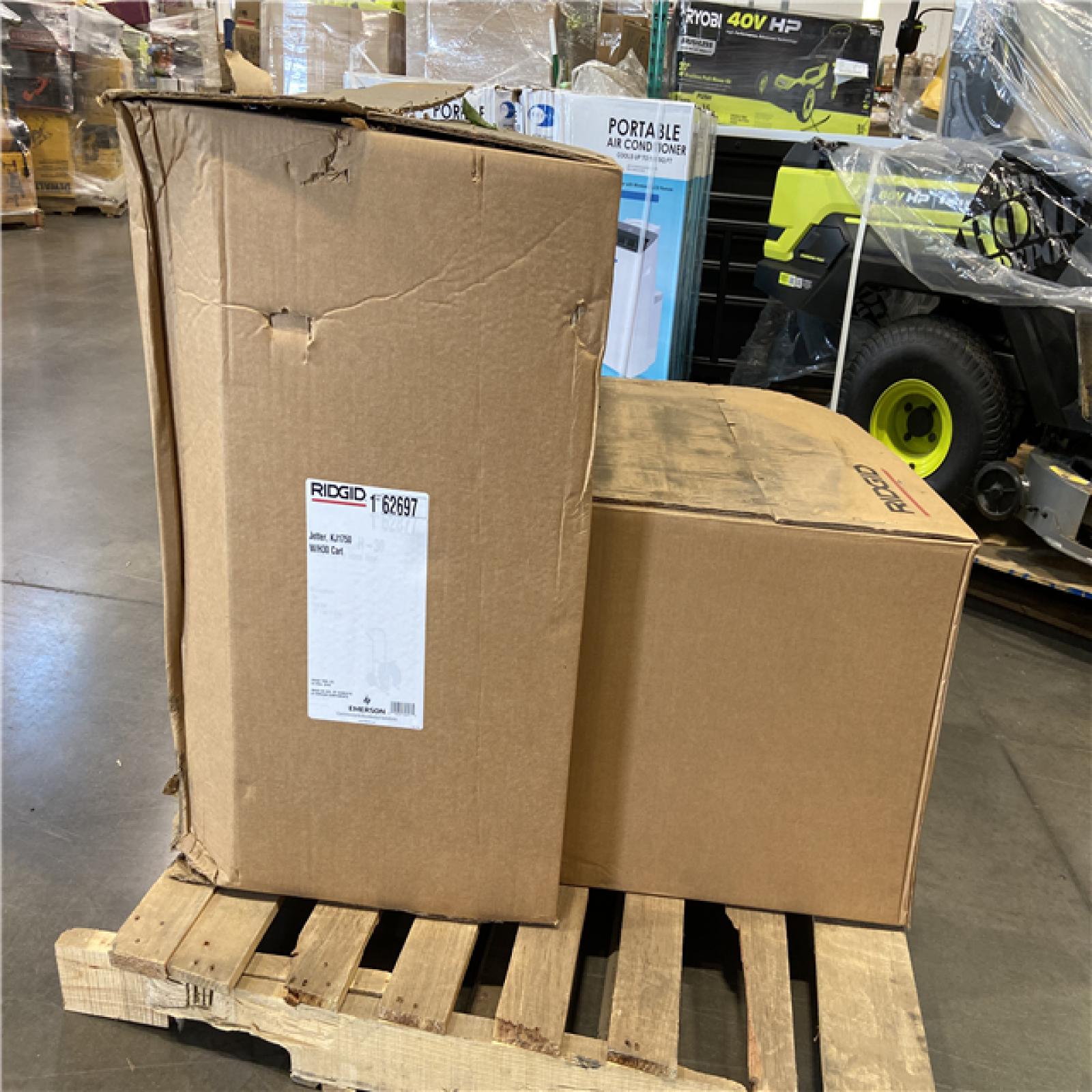 DALLAS LOCATION - RIDGID 62697 KJ-1750-C Water Jetter Drain Cleaner with Cart