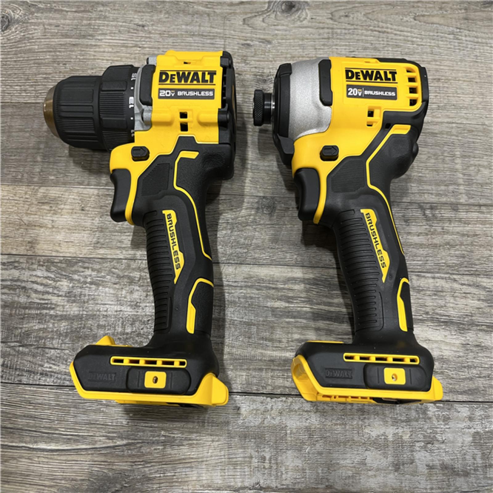 AS-IS DEWALT ATOMIC 20-Volt MAX Lithium-Ion Cordless Combo Kit