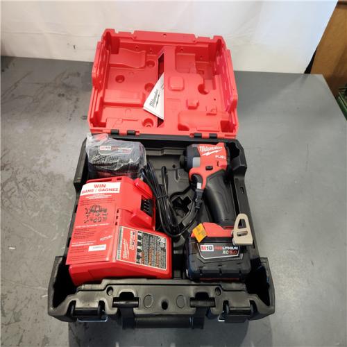 AS-IS- Milwaukee M18 FUEL 1/4 Hex Impact Driver Kit