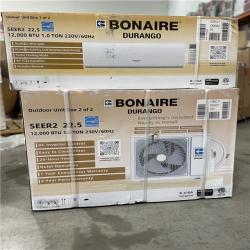 DALLAS LOCATION - NEW! BONAIRE DURANGO 12000 BTU 1.0 TON MINI SPLIT