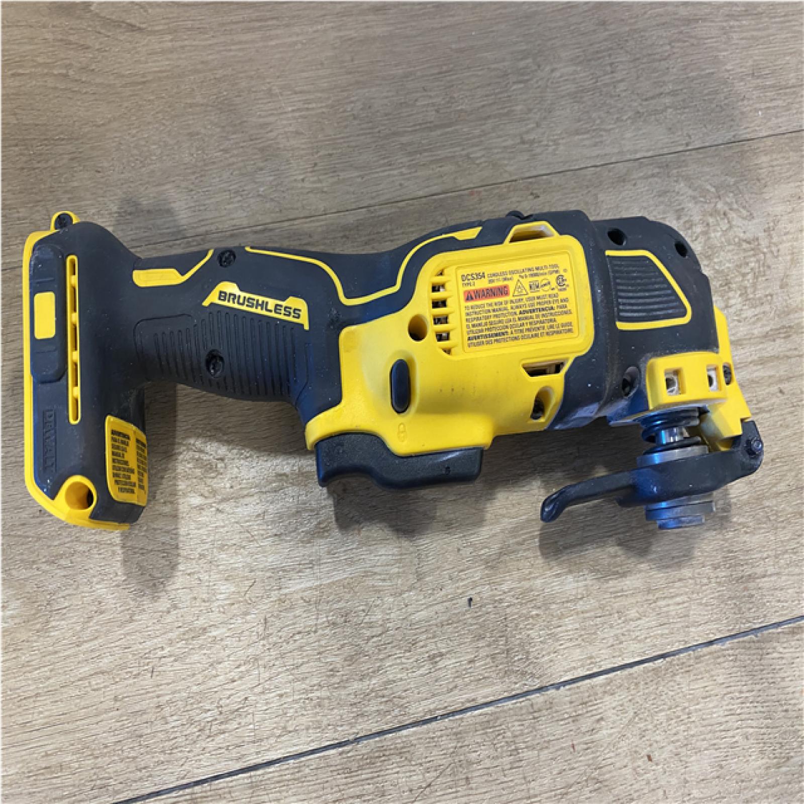 AS-IS DEWALT ATOMIC 20V MAX Cordless Brushless Oscillating Multi Tool (Tool Only)