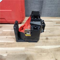 HOUSTON LOCATION - AS-IS (APPEARS LIKE NEW) Milwaukee  12-Volt Lithium-Ion Cordless Green 250 ft. 3-Plane Laser Level Kit