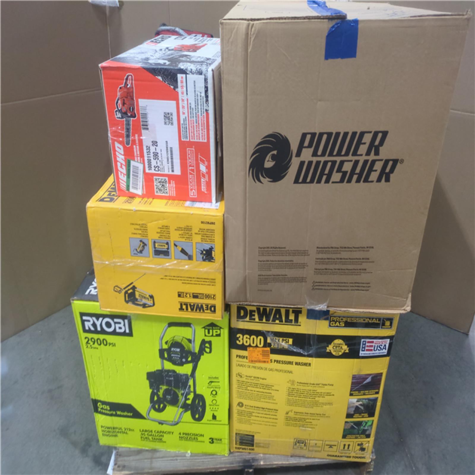 CALIFORNIA AS-IS OUTDOOR POWER EQUIPMENT