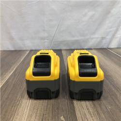 AS-IS DEWALT 20V MAX XR POWER-Pack Lithium-Ion 8.0Ah Battery (2-Pack)