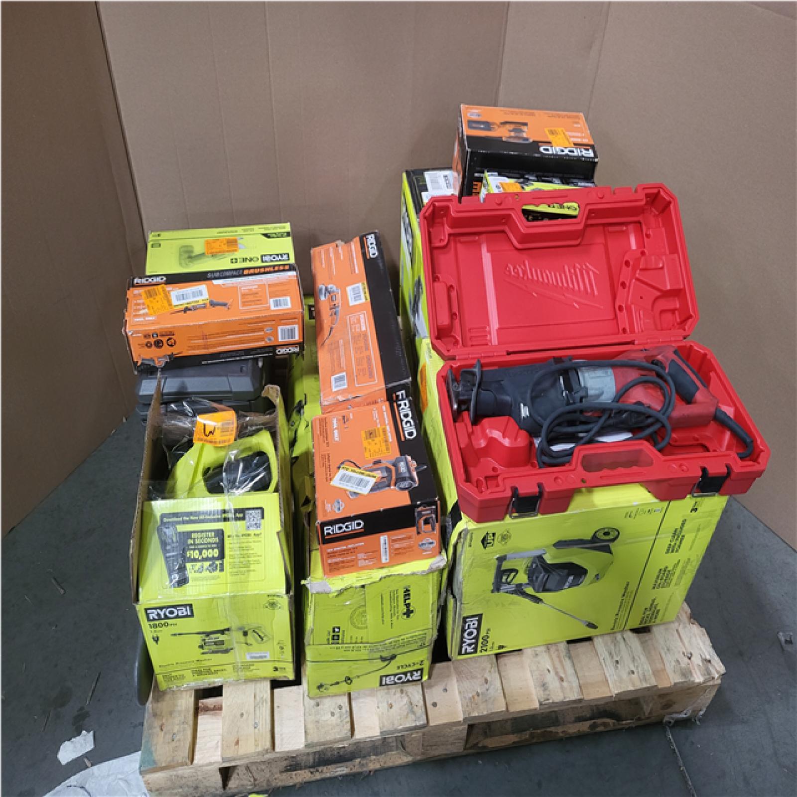 CALIFORNIA AS-IS TOOL PALLET