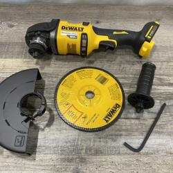 AS-IS DEWALT FLEXVOLT 60V Cordless 7 in. Angle Grinder (Tool-Only)