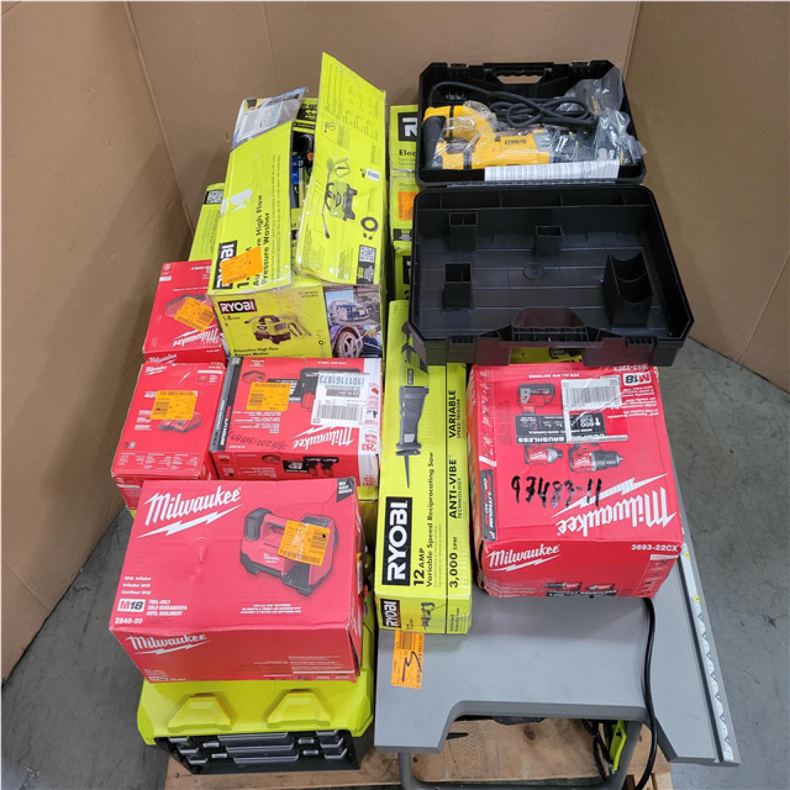 CALIFORNIA AS-IS TOOL PALLET