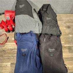 HOUSTON LOCATION - AS-IS MILWAUKEE 4 HEATED CLOTHING COMBO KIT