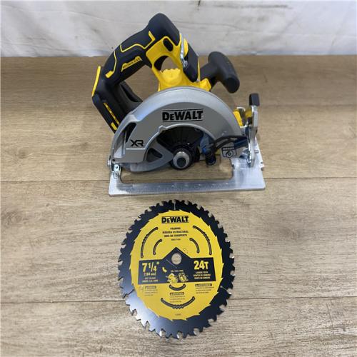 AS-IS DEWALT 20-Volt MAX 7-1/4 in. Cordless Circular Saw (Tool Only)